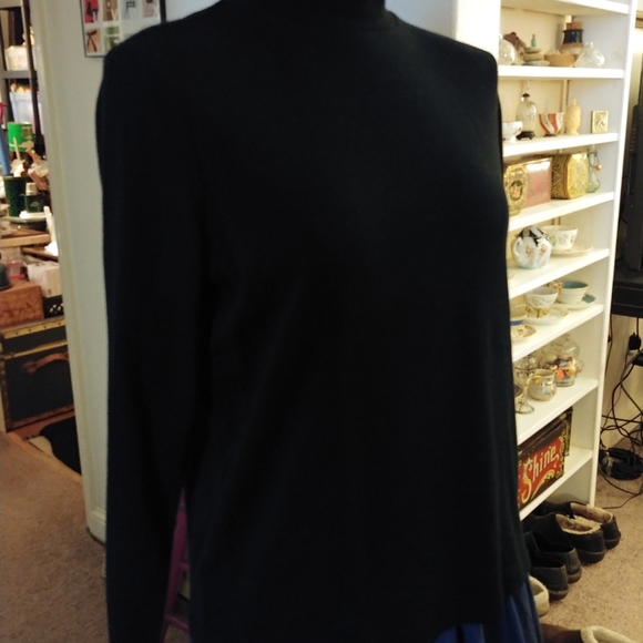 Black Top Kim Rogers Long Sleeve Cotton Shirt - Picture 5 of 8